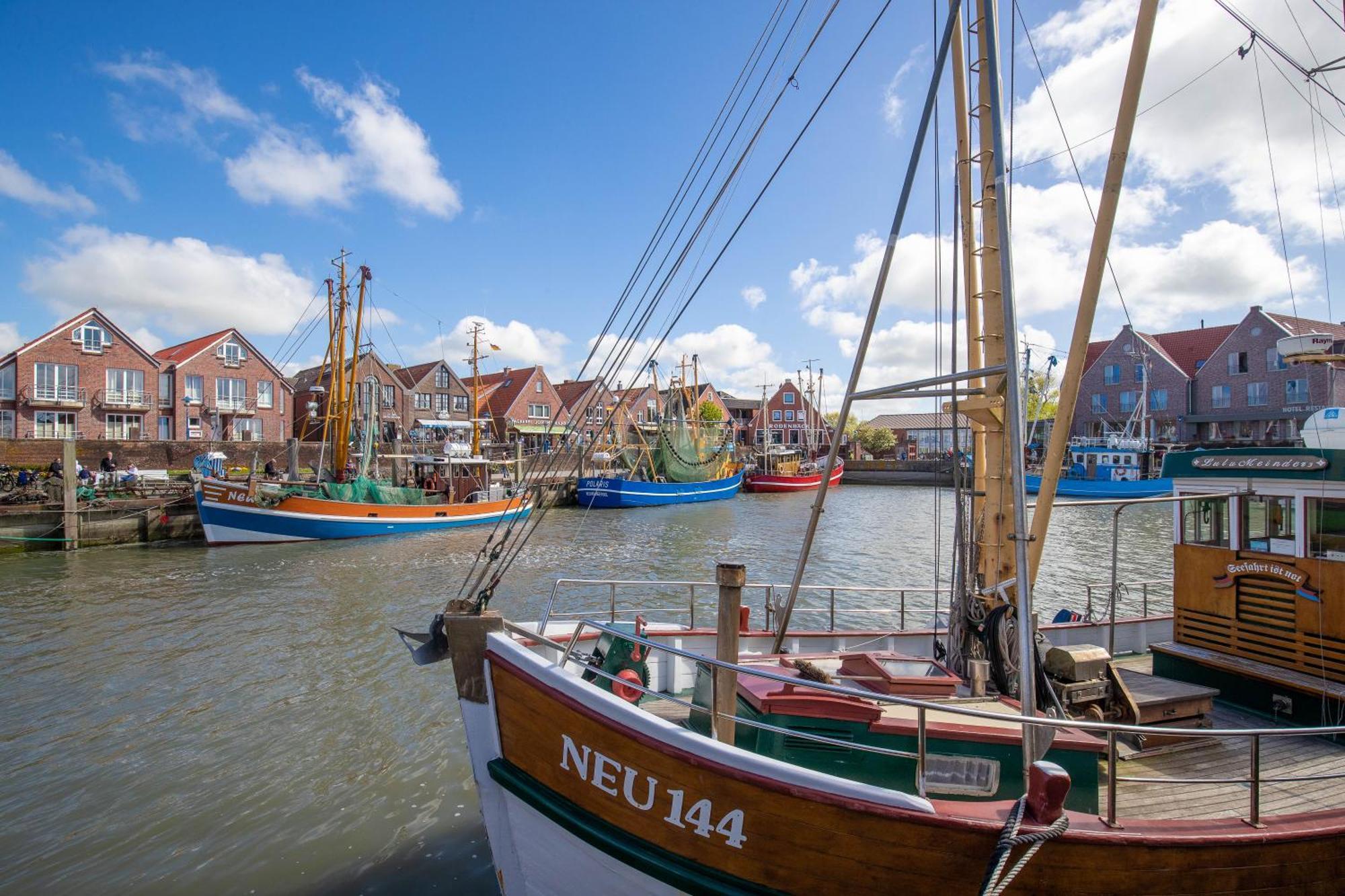 Fischerhaeuschen Am Kurpark Neuharlingersiel Extérieur photo